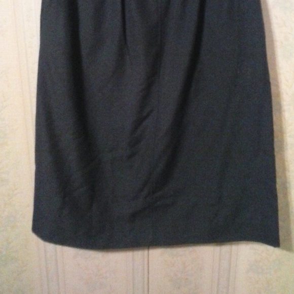 *PERSONAL WOMEN'S DARK BLUE LINEN SKIRT - Picture 5 of 5